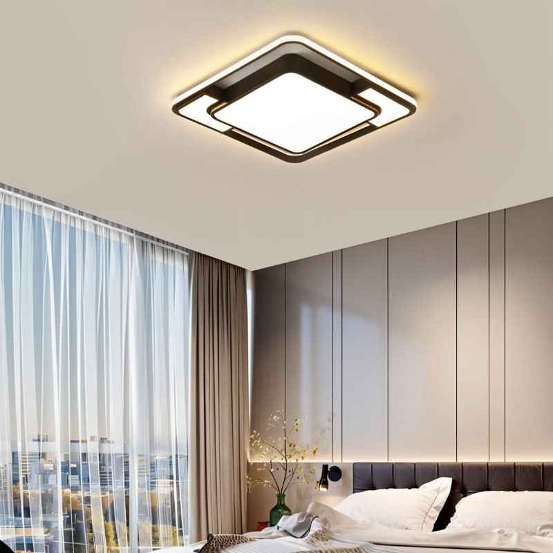 Amaya Geometric Dimmable LED Ceiling Light