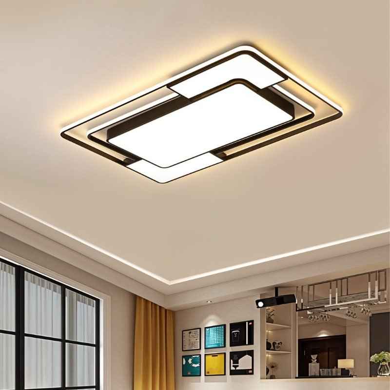 Amaya Geometric Dimmable LED Ceiling Light