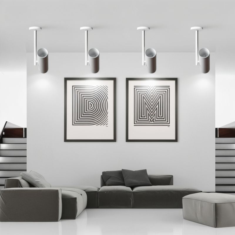 Eosys Adjustable Spotlight Ceiling Light, Aluminum - Lumendat