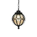 Retro Spherical Outdoor Pendant Light, Waterproof - Lumendat