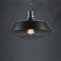 Ironclad Wide Cage Pendant Light - Lumendat