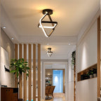 Manaia Acrylic Diffuser Ceiling Light, Iron Frame - Lumendat