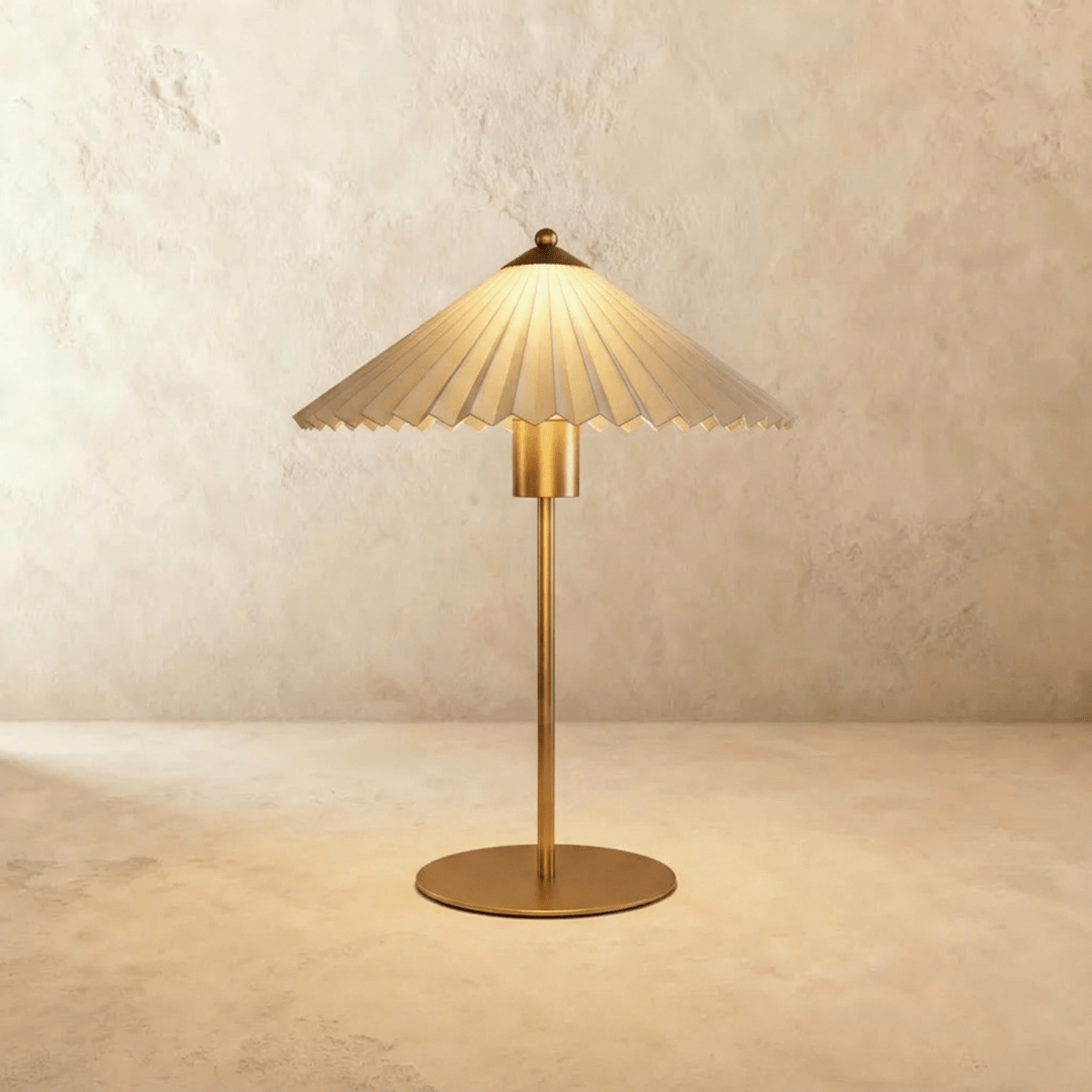 Plisse Table Lamp - Lumendat
