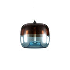 Carnival Colorful Glass Drum Pendant Light - Lumendat