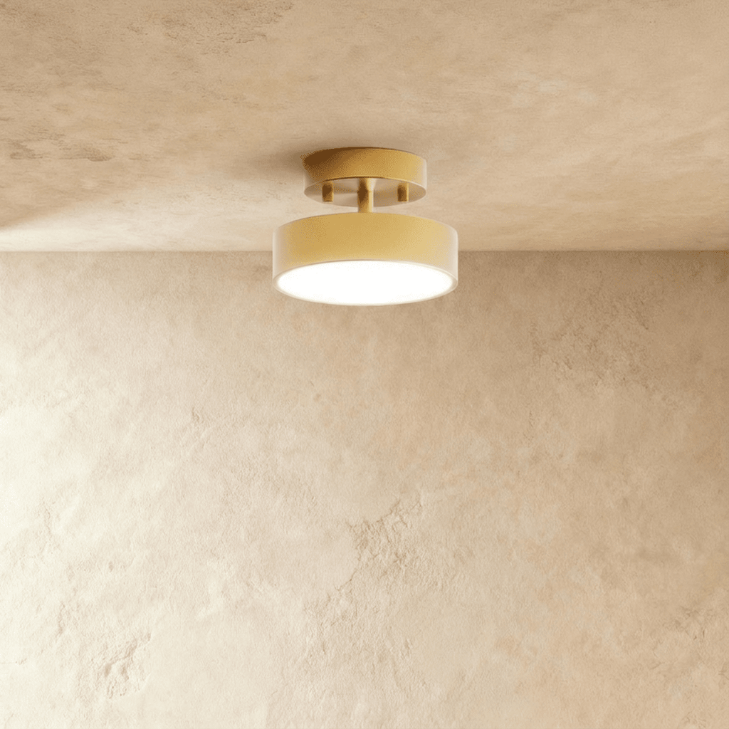 Rupert Cozy-Glow LED Ceiling Light, Copper or Black - Lumendat