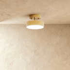 Rupert Cozy-Glow LED Ceiling Light, Copper or Black - Lumendat