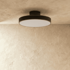 Rupert Cozy-Glow LED Ceiling Light, Copper or Black - Lumendat
