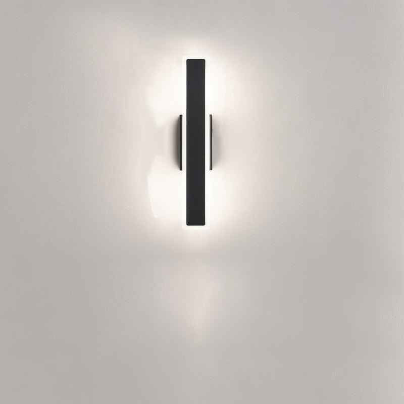 Geometric Bar Pendant Ceiling Light, Black or Gold